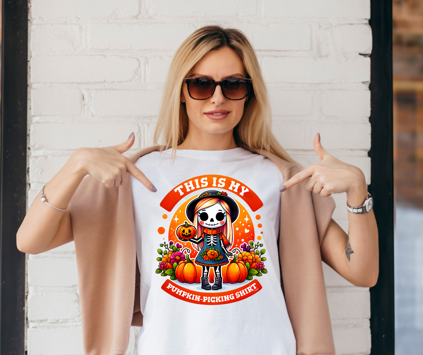 This is My Pumpkin Picking TShirt Bella Canvas Cute Pumpkin Picking Tee Halloween Shirt Fall Apparel Fun T-Shirt Harvest Celebration