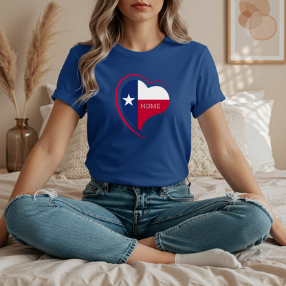 Texas Home T-shirt Gift for Texas Lover Gift for Him Texas Lover Gift for Her I Love Texas is Home T-shirt I Love Texas