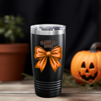 Senior  Class of 2026 20oz Tumbler, Graduation Mug, High School Grad Gift, College Bound Cup, Custom Drinkware