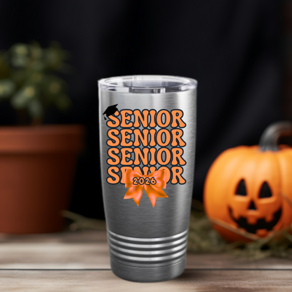 Senior 2026 Grad Tumbler 20oz - Graduation Gift, Class of 2026, Personalized Drinkware, High School Senior, Party Favor