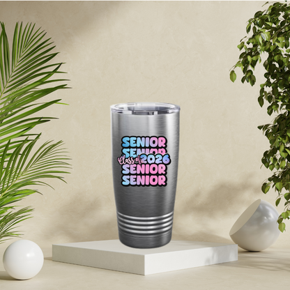 Senior Class of 2026Tumbler 20oz  Class of 2026 Drinkware  Graduation Gift  Personalized Graduation Tumbler  Senior Year Mug