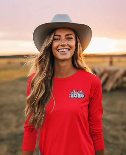 Senior Class 2026 Long Sleeve Tee, Unisex Jersey Tee, Graduation Gift, Class Pride Shirt, Trendy Student Apparel, Perfect for Celebrations