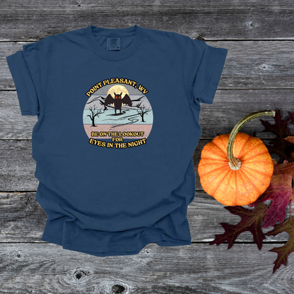 Mothman Vintage T-shirt Cryptid Retro Tee Paranormal Lover Cute Comfort Colors Shirt