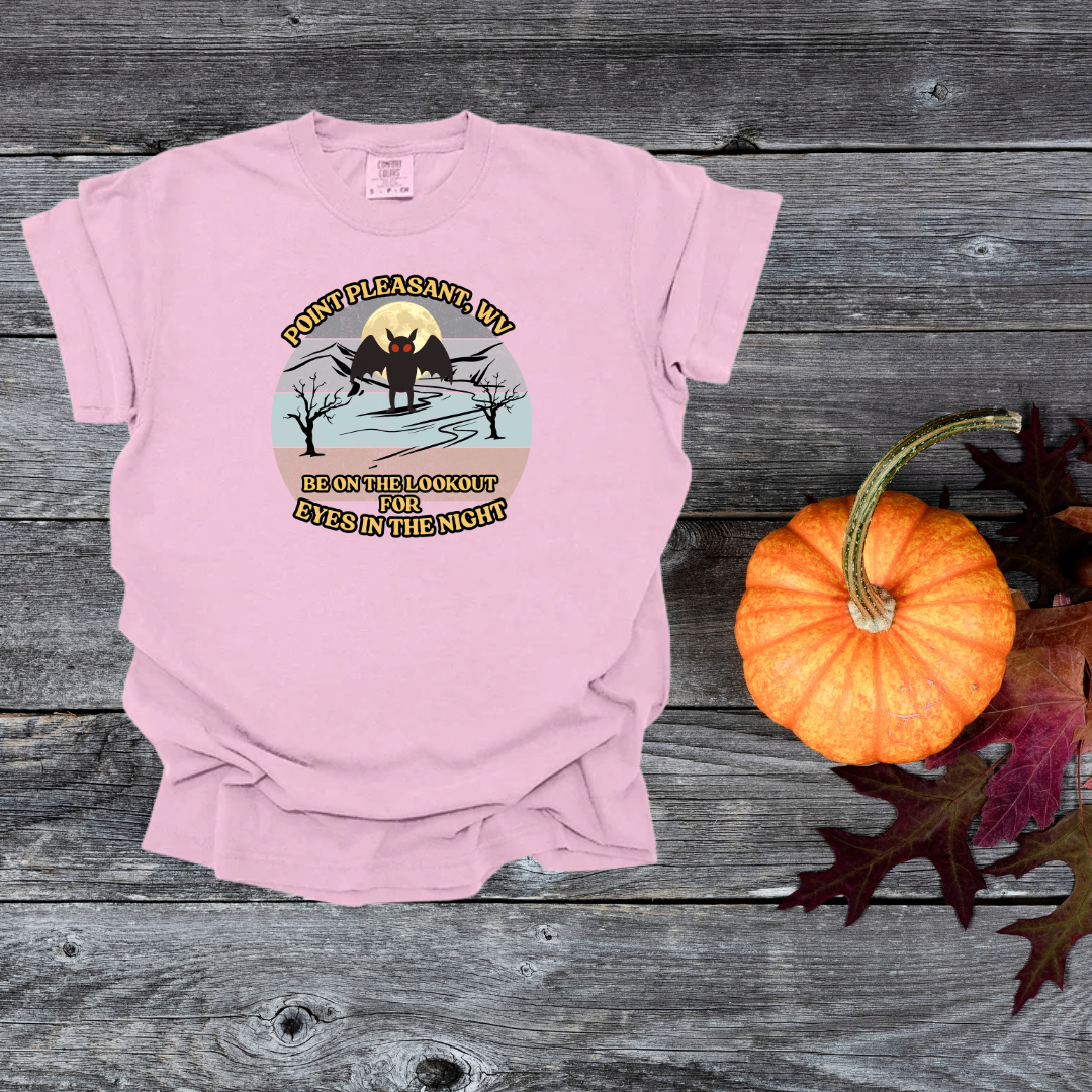 Mothman Vintage T-shirt Cryptid Retro Tee Paranormal Lover Cute Comfort Colors Shirt