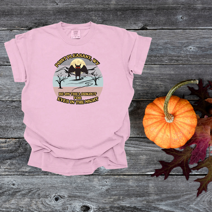 Mothman Vintage T-shirt Cryptid Retro Tee Paranormal Lover Cute Comfort Colors Shirt