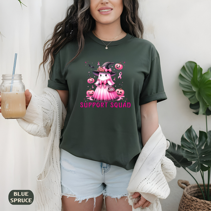 Support Squad Cute Ghost Comfort Colors T-Shirt