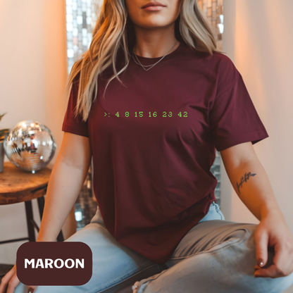 4 8 15 16 23 42 - LOST Numbers Comfort Colors T-Shirt