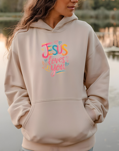 Jesus Loves You Hoodie