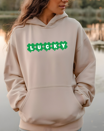 Lucky Clover Hoodie — St. Patrick’s Day Lucky Sweatshirt