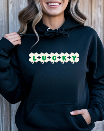 Lucky Clover Hoodie — St. Patrick’s Day Lucky Sweatshirt