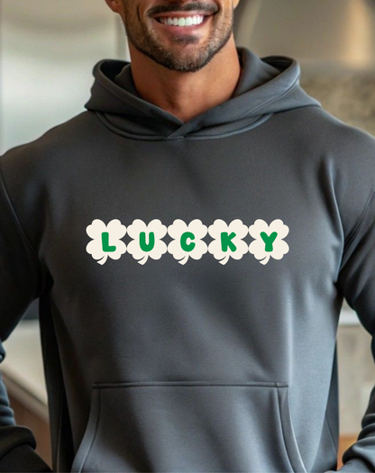 Lucky Clover Hoodie — St. Patrick’s Day Lucky Sweatshirt
