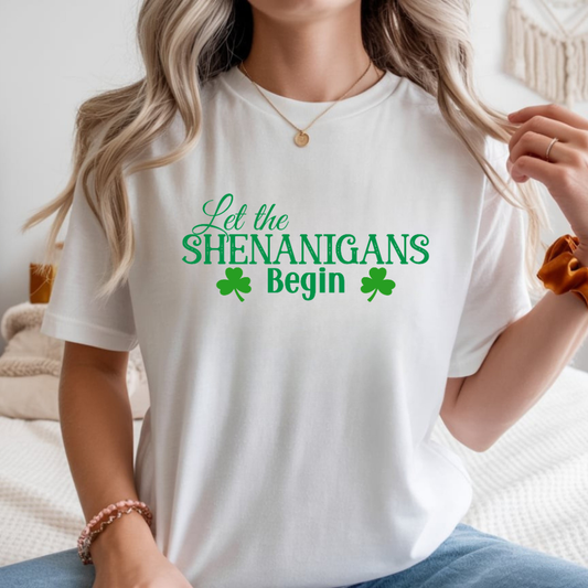 St. Patrick's 'Let the Shenanigans Begin' T-Shirt