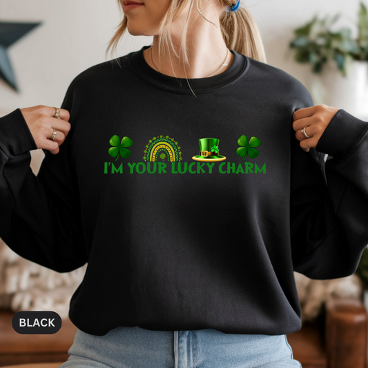 St. Patrick's 'I'm Your Lucky Charm' Crewneck Sweatshirt