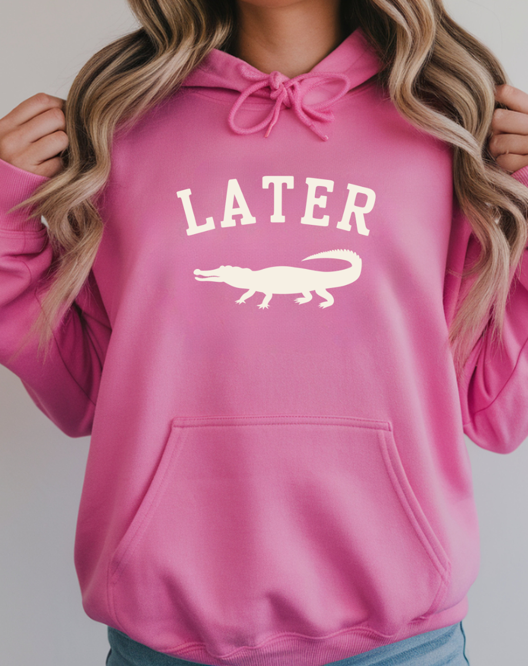 Later Gator Hoodie – Funny Retro Graphic Hooded Sweatshirt