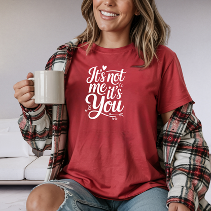 It's Not Me It's You T-Shirt — Funny Breakup Graphic Tee