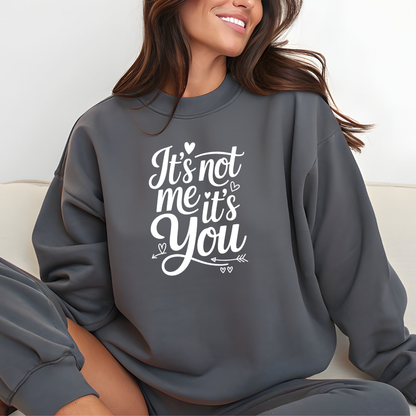 It's Not Me, It's You Crewneck Sweatshirt