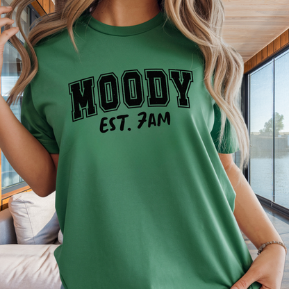 Moody Est. 7AM Comfort Colors T-Shirt