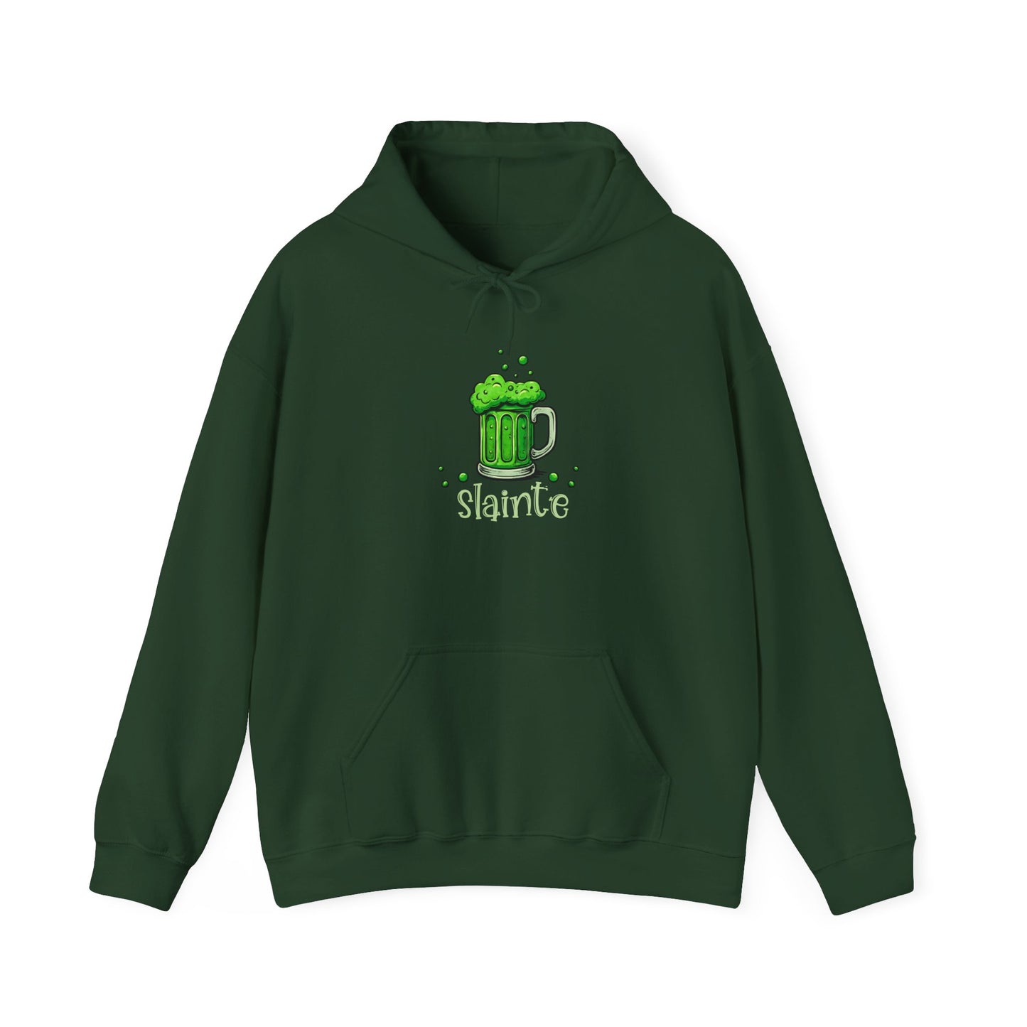 St. Patrick's Day 'Slainte' Green Beer Hoodie