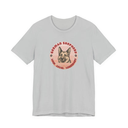 German Shepherd Lover Dog Lover Gift, Pet Owner Shirt, Birthday Gift for Dog Lovers, Animal Rescue Support Tee