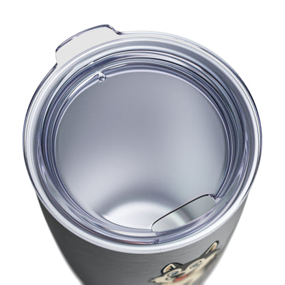Husky Mom Tumbler, 20oz Stainless Steel Travel Cup, Perfect Gift for Dog Moms, Pet Lover Mug, Unique Drinking Experience