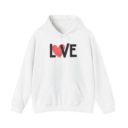 The LOVE Heart Hoodie Cozy Everyday Pullover
