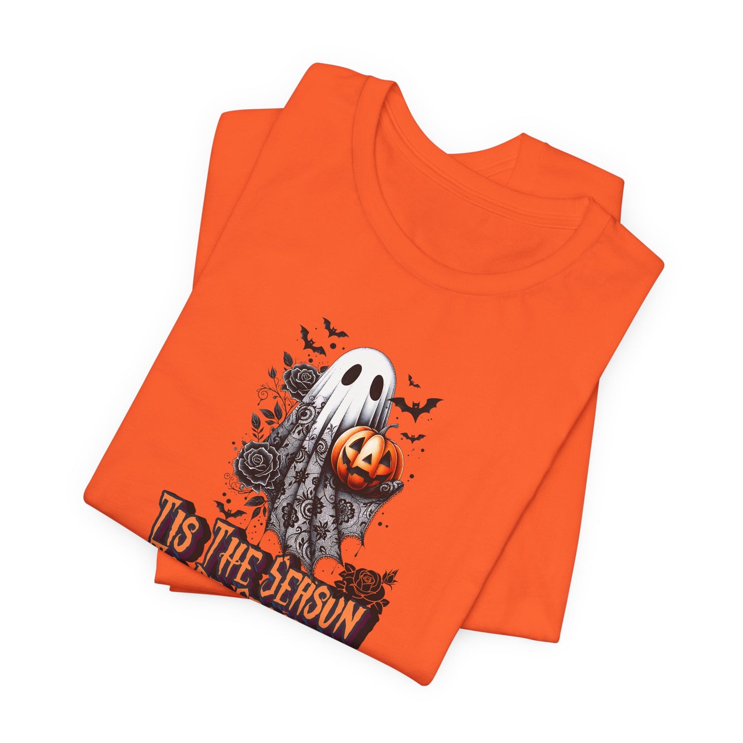 Tis the Season to Be Spooky Halloween Ghost Tee Spooky T-Shirt Halloween Costume
