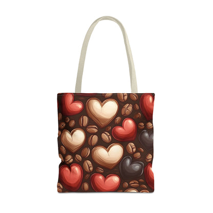 I Love Coffee Beans Bag Tote