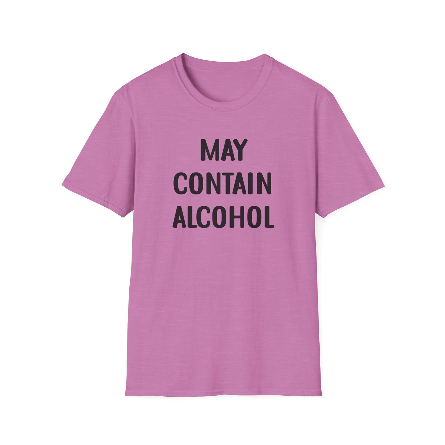 May Contain Alcohol T-Shirt — Funny Drinking Graphic Tee