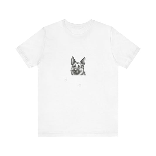 German Shephard Custom T-Shirt Shephard Life Loud Loyal Legendary