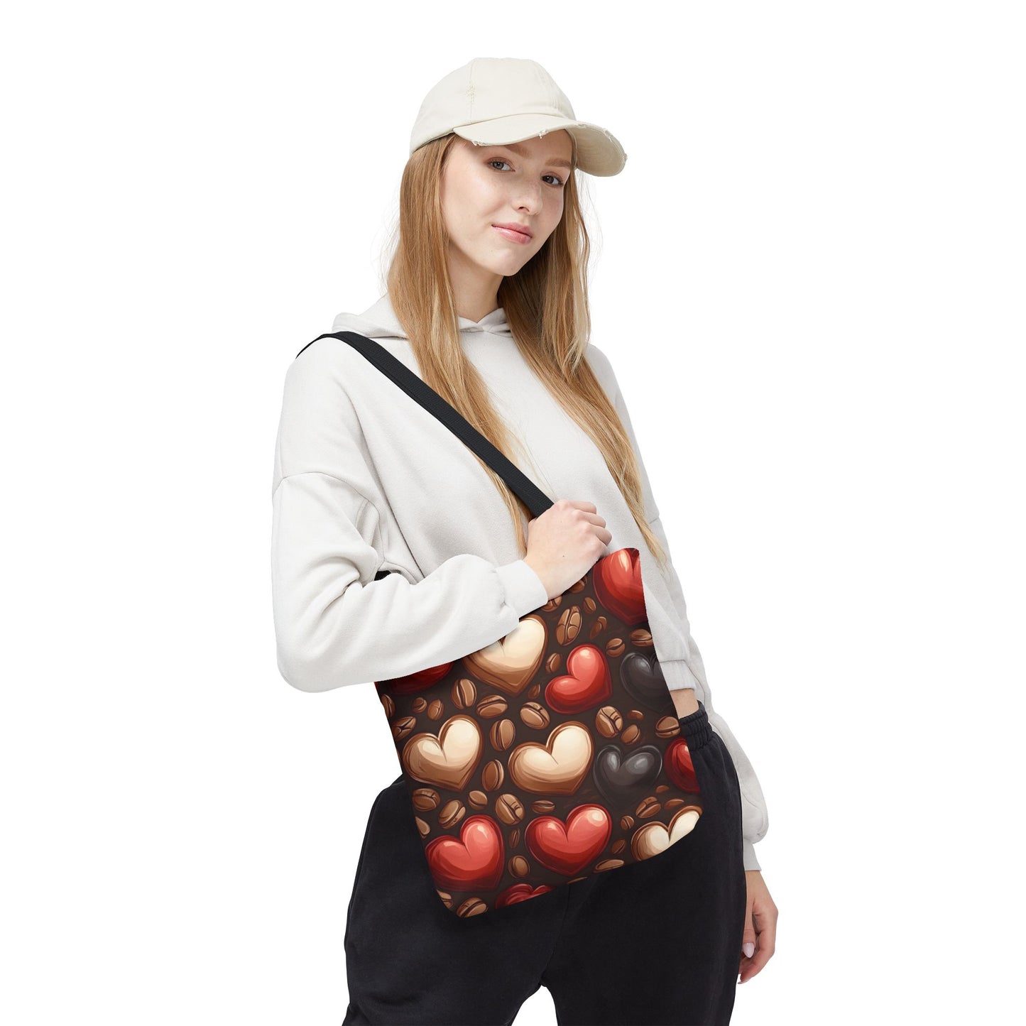 I Love Coffee Beans Bag Tote