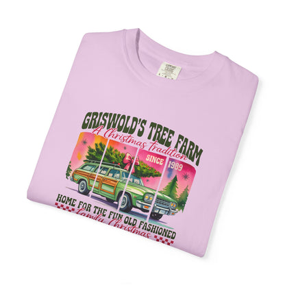 Griswold's Tree Farm T-Shirt — Vintage Family Christmas Truck Tee