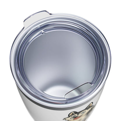 Husky Mom Tumbler, 20oz Stainless Steel Travel Cup, Perfect Gift for Dog Moms, Pet Lover Mug, Unique Drinking Experience