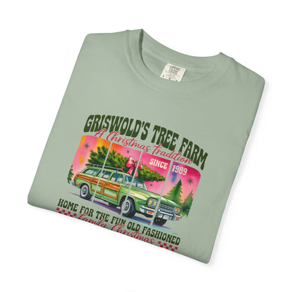 Griswold's Tree Farm T-Shirt — Vintage Family Christmas Truck Tee
