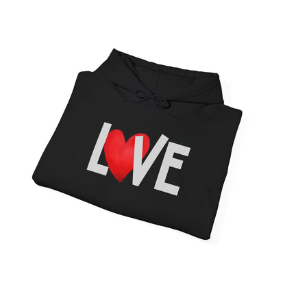 The LOVE Heart Hoodie Cozy Everyday Pullover