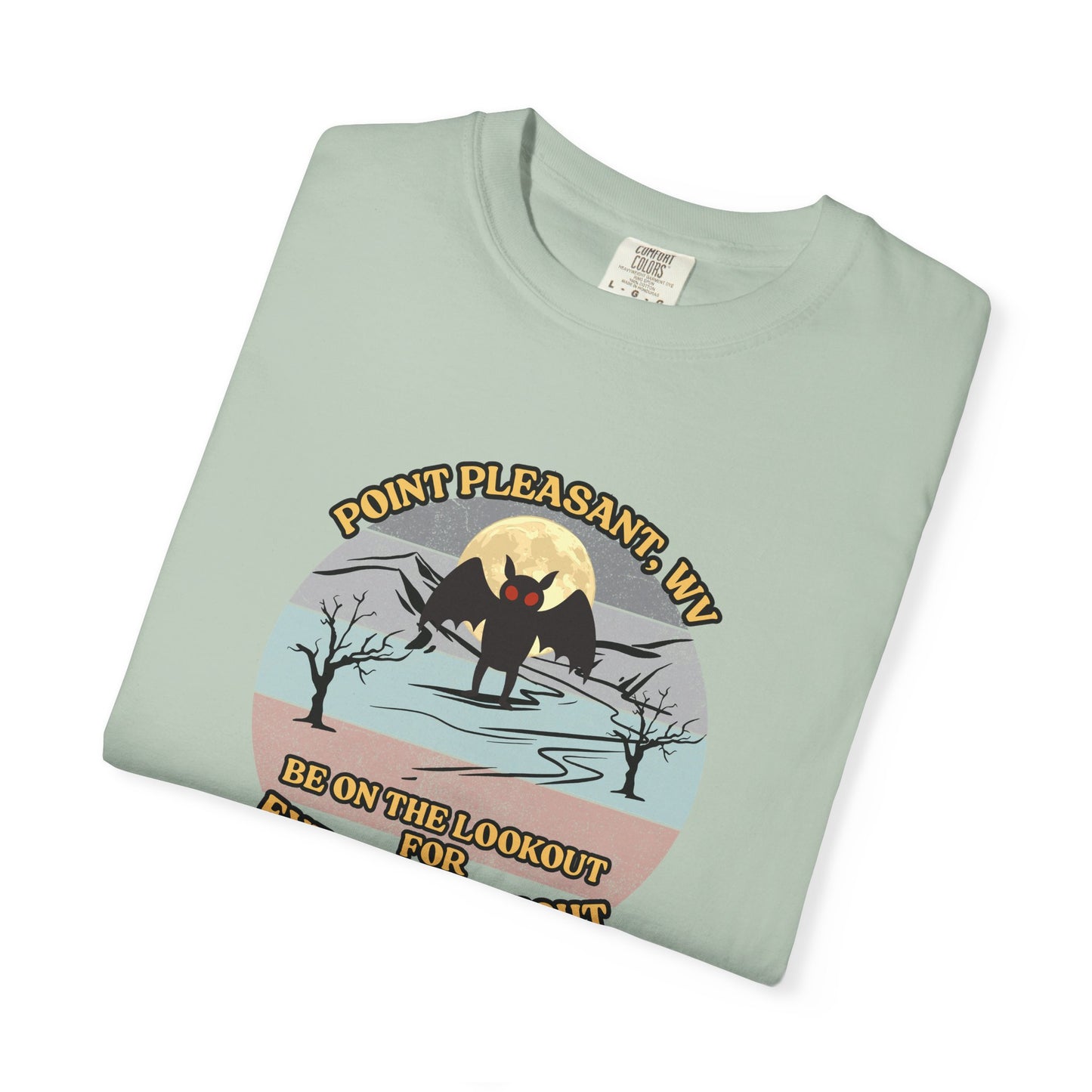Mothman Vintage T-shirt Cryptid Retro Tee Paranormal Lover Cute Comfort Colors Shirt