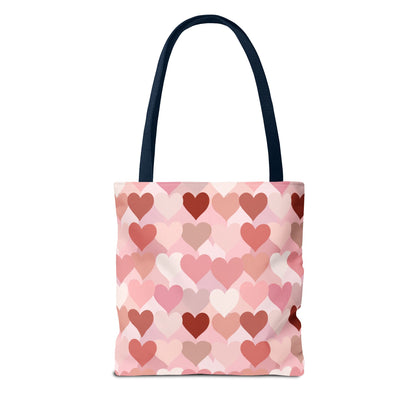 Pink Heart Everyday Tote Bag