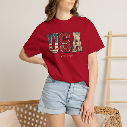 USA Retro Comfort Colors Tee