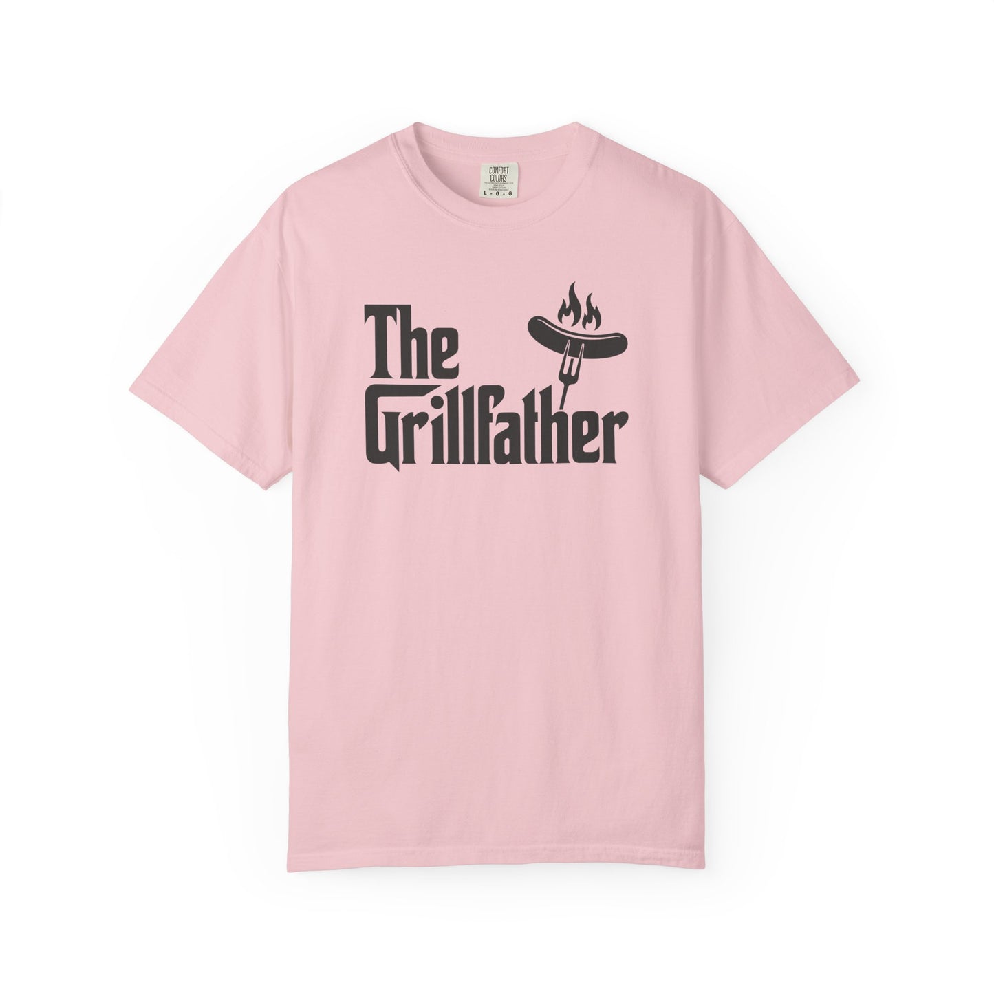 The Grillfather T-Shirt – Funny BBQ Dad Grillmaster Tee