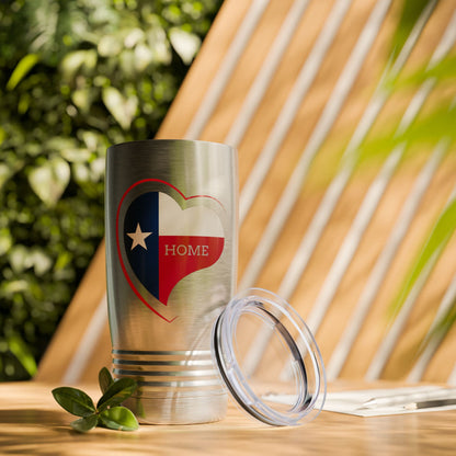 Texas Home Tumbler, 20oz - Perfect Gift for Home Lovers, Texas Pride, Travel Mug, Personalized Beverage Container