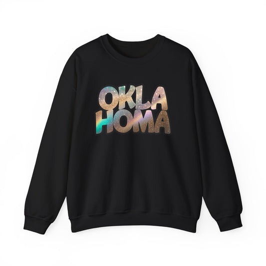 Stylish Oklahoma Crewneck Sweatshirt, Cozy Pullover, Unisex Sweatshirt Gift, Fashionable Apparel, Casual Wear for Any Occasion