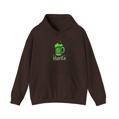 St. Patrick's Day 'Slainte' Green Beer Hoodie
