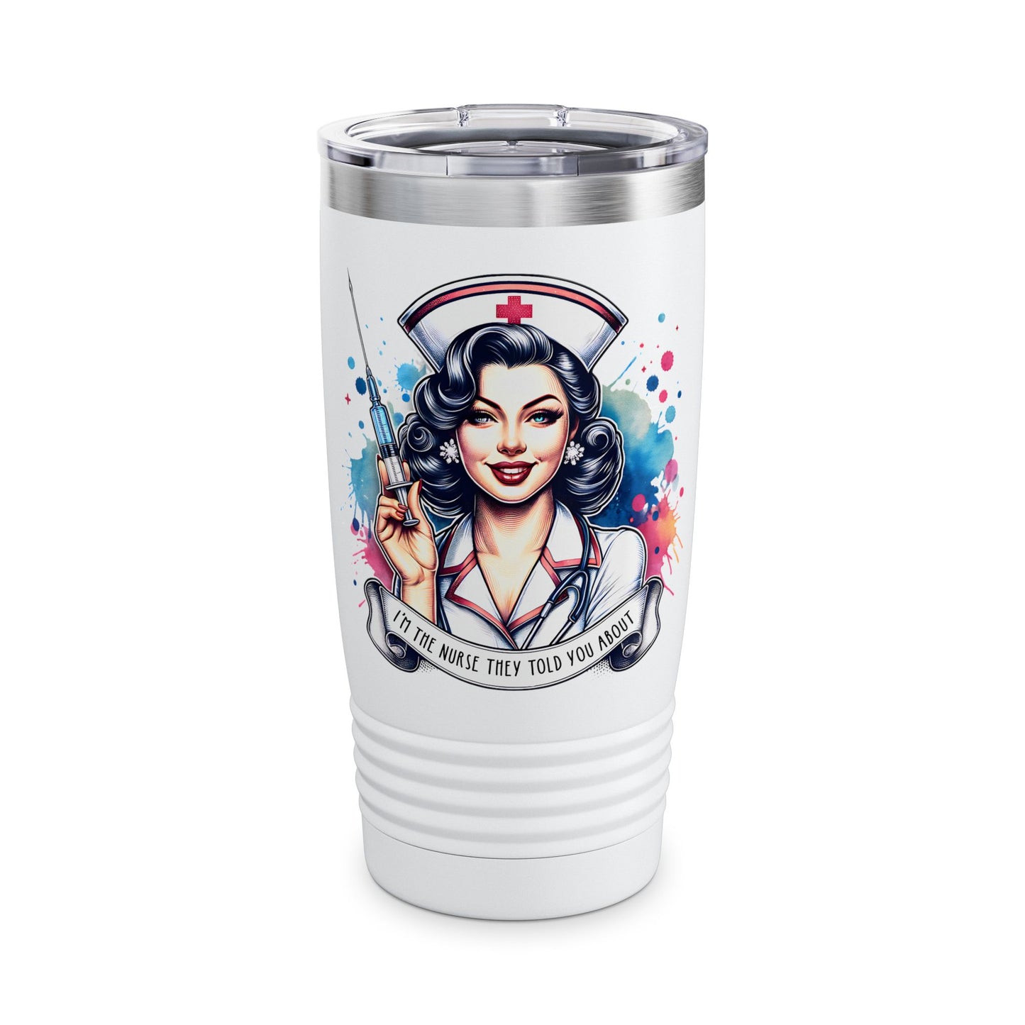 I'm That Nurse 20oz Tumbler Colorful Travel Mug for Nurses Nurse Appreciation Gift Healthcare Worker Souvenir, Fun and Functional [...]