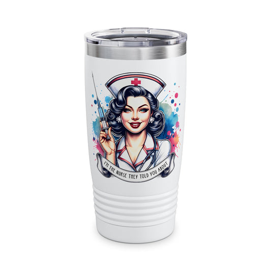 I'm That Nurse 20oz Tumbler Colorful Travel Mug for Nurses Nurse Appreciation Gift Healthcare Worker Souvenir, Fun and Functional [...]