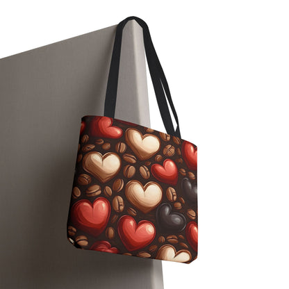 I Love Coffee Beans Bag Tote