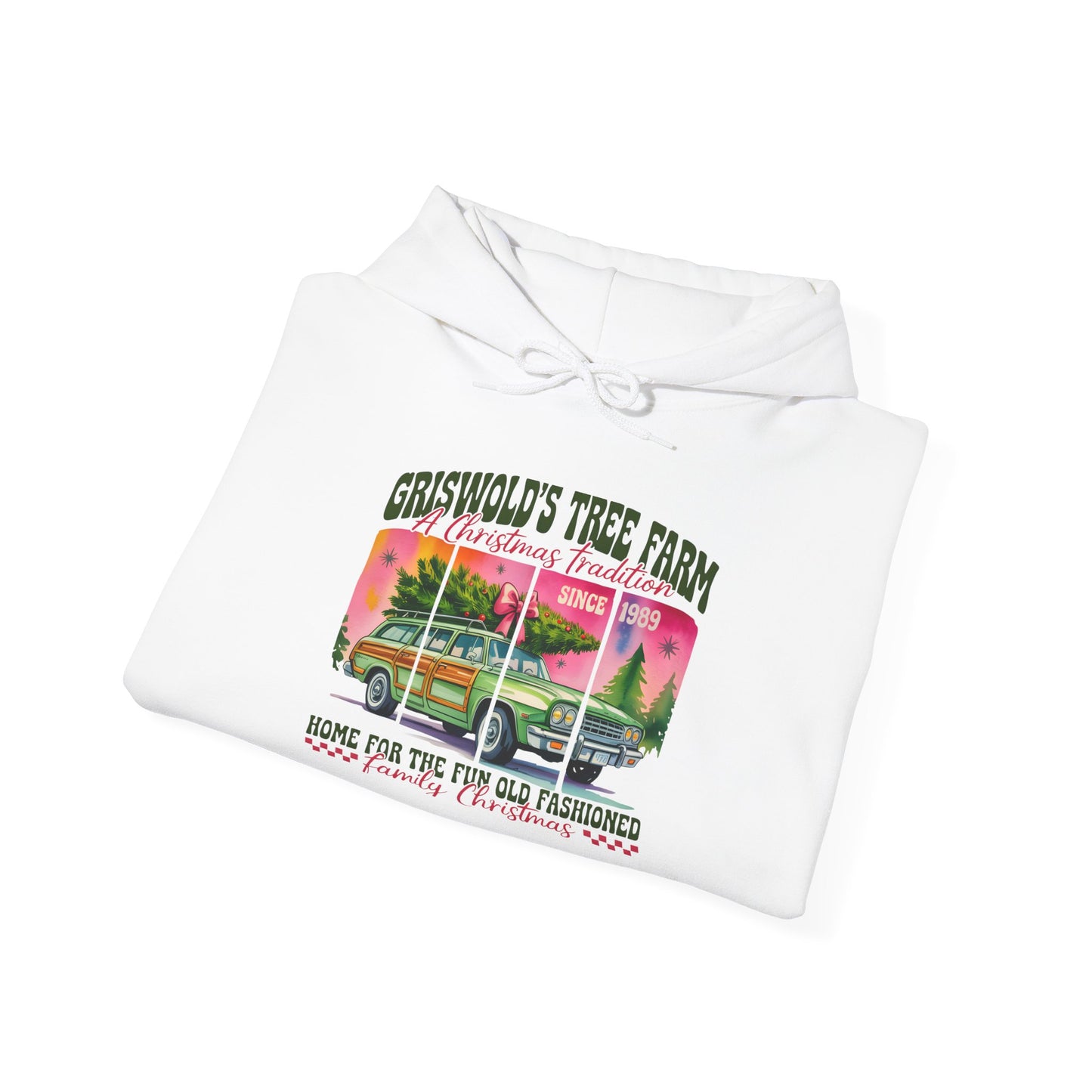 Griswold's Tree Farm Hoodie – Vintage Christmas Vacation Sweater