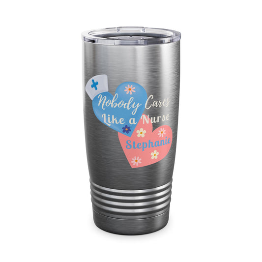 Nurse Appreciation Tumbler 20oz Stainless Steel Travel Mug Perfect Gift for Nurses Healthcare Worker Thank You