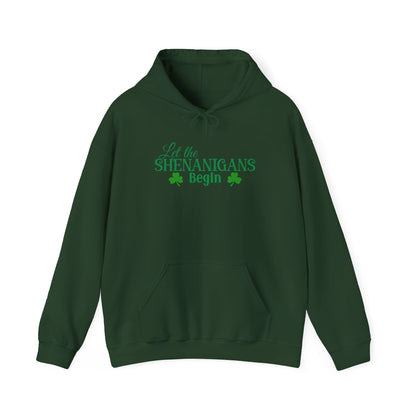 Let the Shenanigans Begin St. Patrick’s Day Hoodie