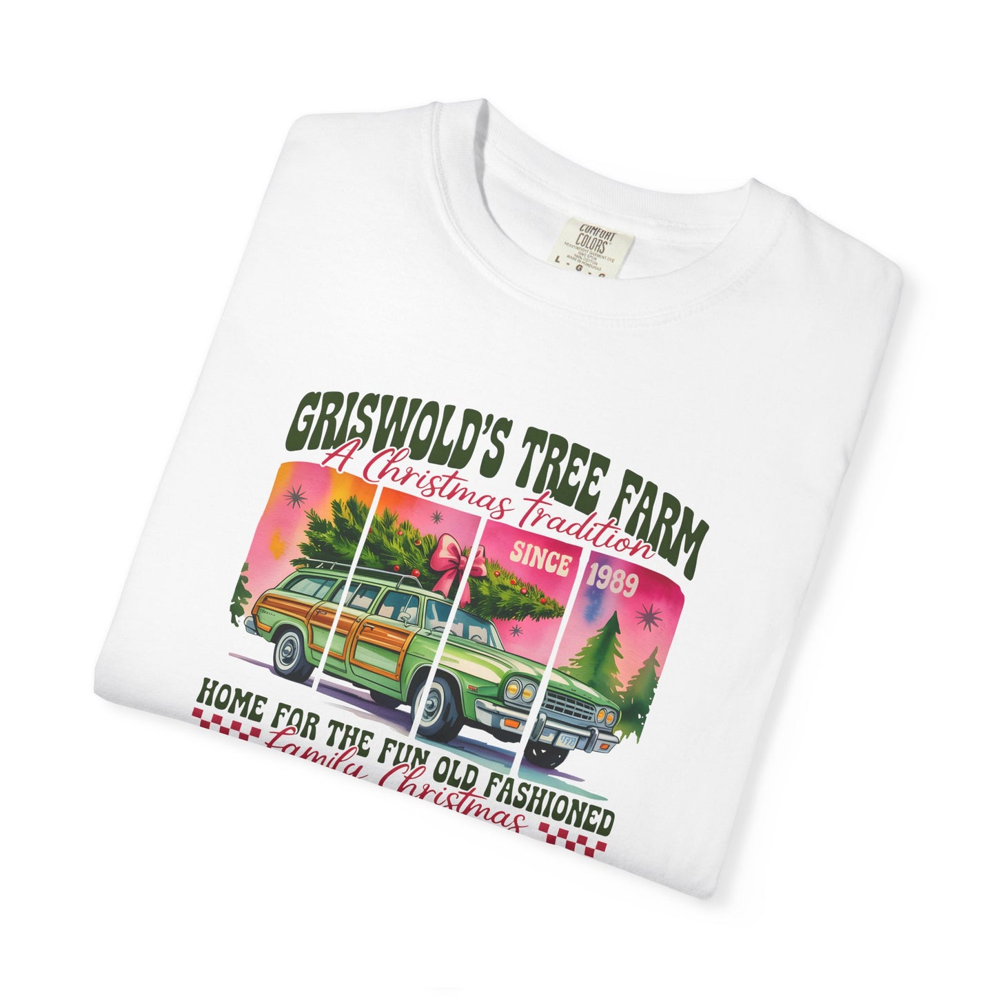 Griswold's Tree Farm T-Shirt — Vintage Family Christmas Truck Tee