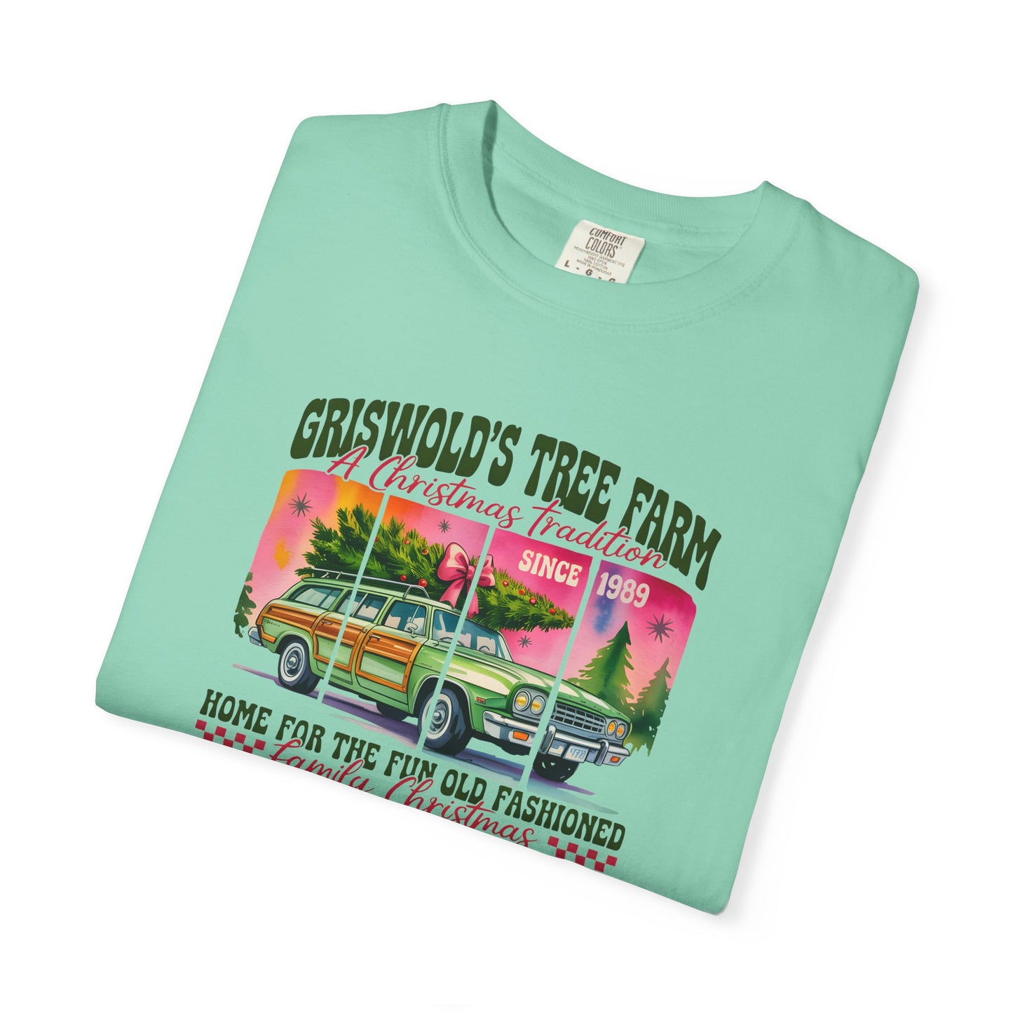 Griswold's Tree Farm T-Shirt — Vintage Family Christmas Truck Tee
