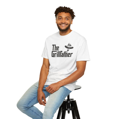 The Grillfather T-Shirt – Funny BBQ Dad Grillmaster Tee
